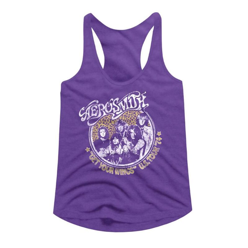 Aerosmith Get Your Wings US Tour 74 Women’s Tanktop