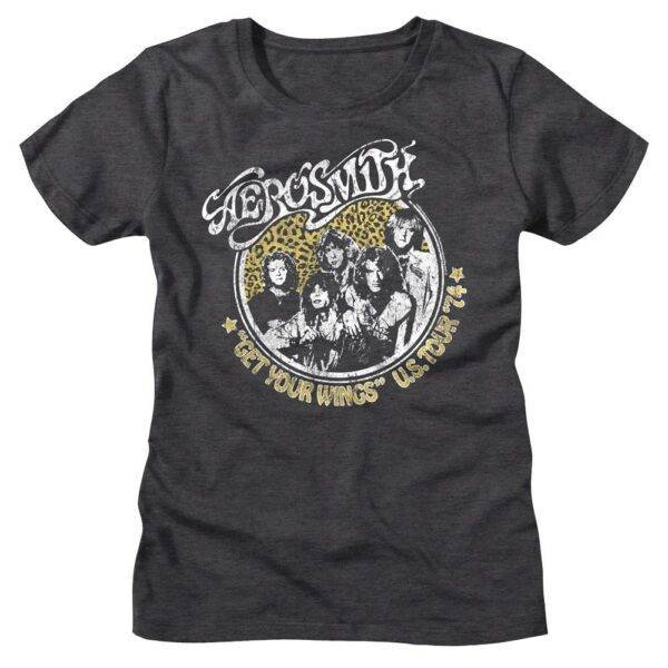 Aerosmith Get Your Wings US Tour 74 Women’s T Shirt