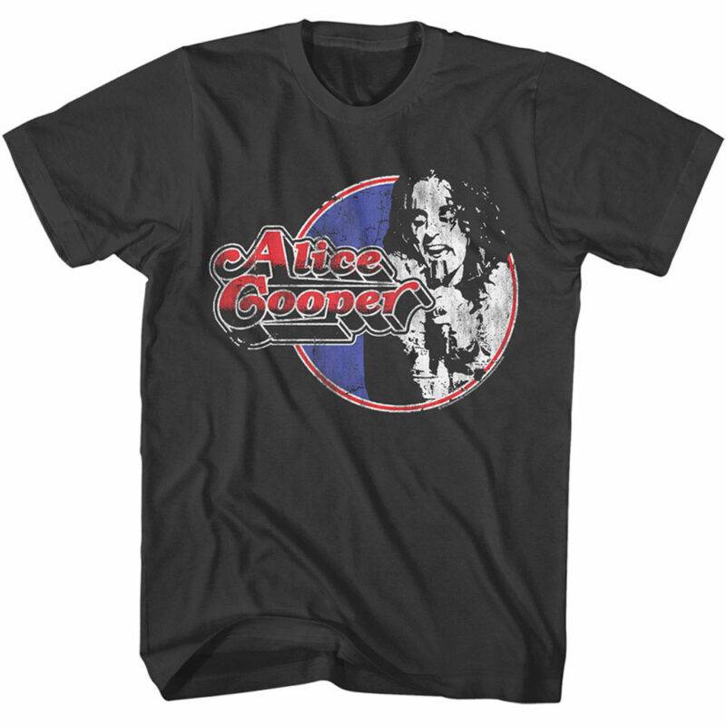 Alice Cooper Retro Poster T-Shirt