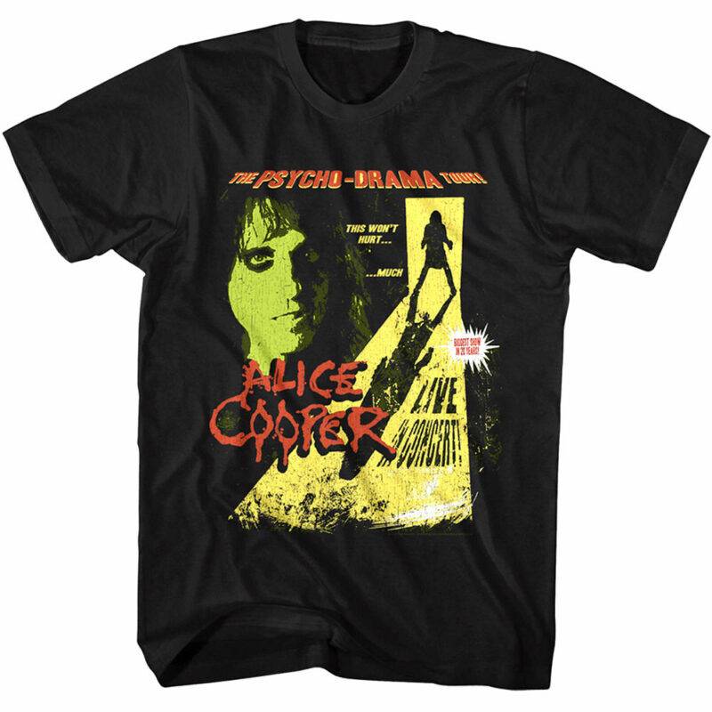 Alice Cooper Psycho Drama T-Shirt
