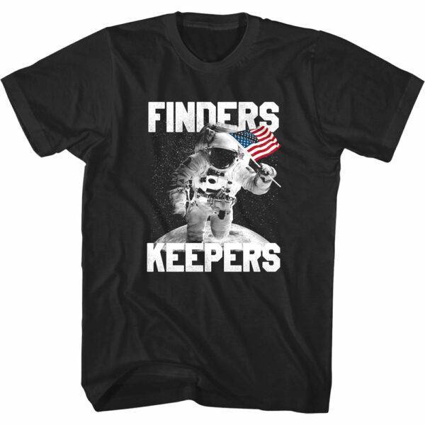 American Society Finders Keepers Astronaut T-Shirt