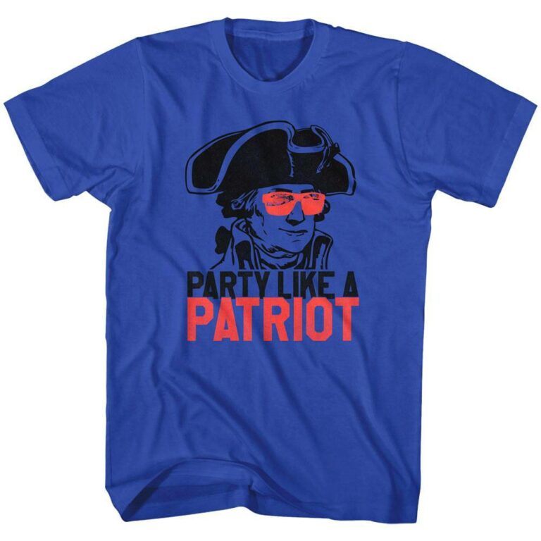 American Society Party Like a Patriot T-Shirt