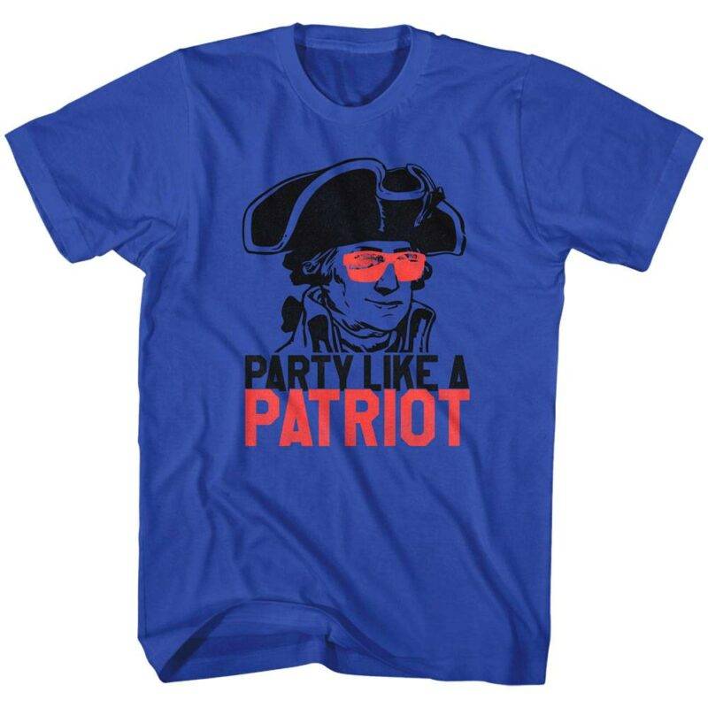 American Society Party Like a Patriot T-Shirt