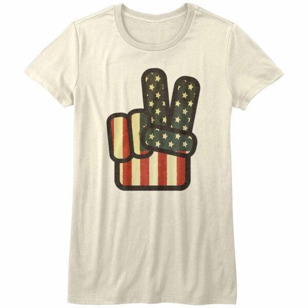 American Society Peace Out Sign Top