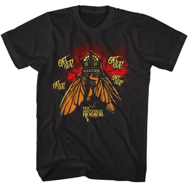 Amityville Horror Big Fly Get Out Men’s T Shirt