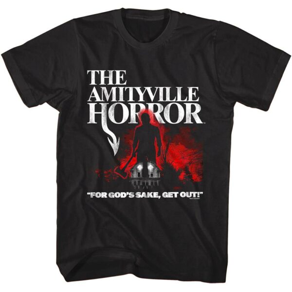 Amityville Horror Axe-Wielding Lutz Men’s T Shirt