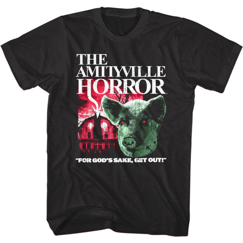 Amityville Horror For God’s Sake Get Out Men’s T Shirt