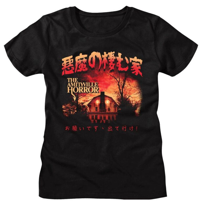 Amityville Horror Japanese Haunted House Women’s T Shirt