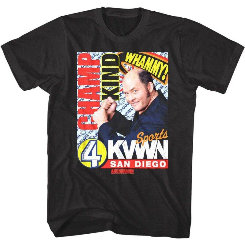 Anchorman Champ Kind Whammy Men’s T Shirt