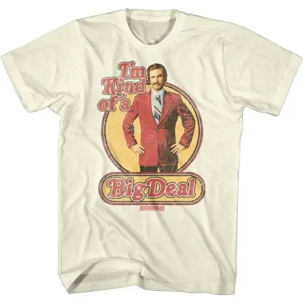 Anchorman Ron Burgundy Kind of a Big Deal Men’s T Shirt