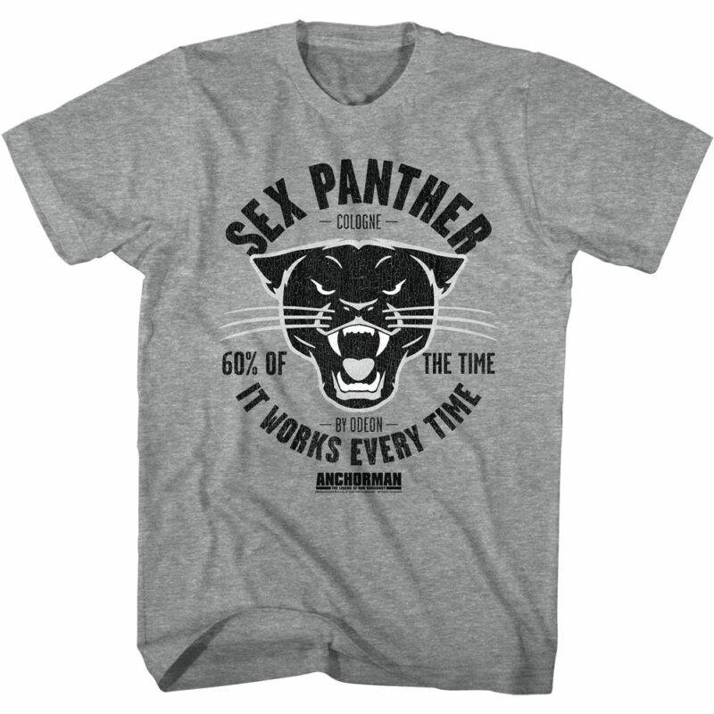 Anchorman Sex Panther Cologne Men’s T Shirt
