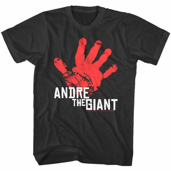 Andre the Giant Massive Hand Print Men’s T Shirt