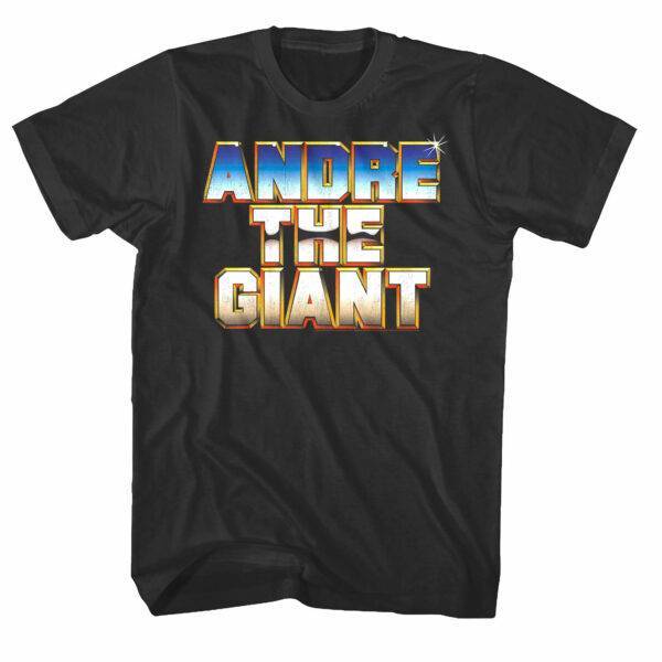 Andre the Giant Chrome Logo Men’s T Shirt