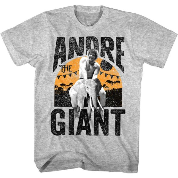 Andre the Giant Elephant Ride Men’s T Shirt