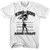 Andre the Giant King of the Ring Men’s T Shirt