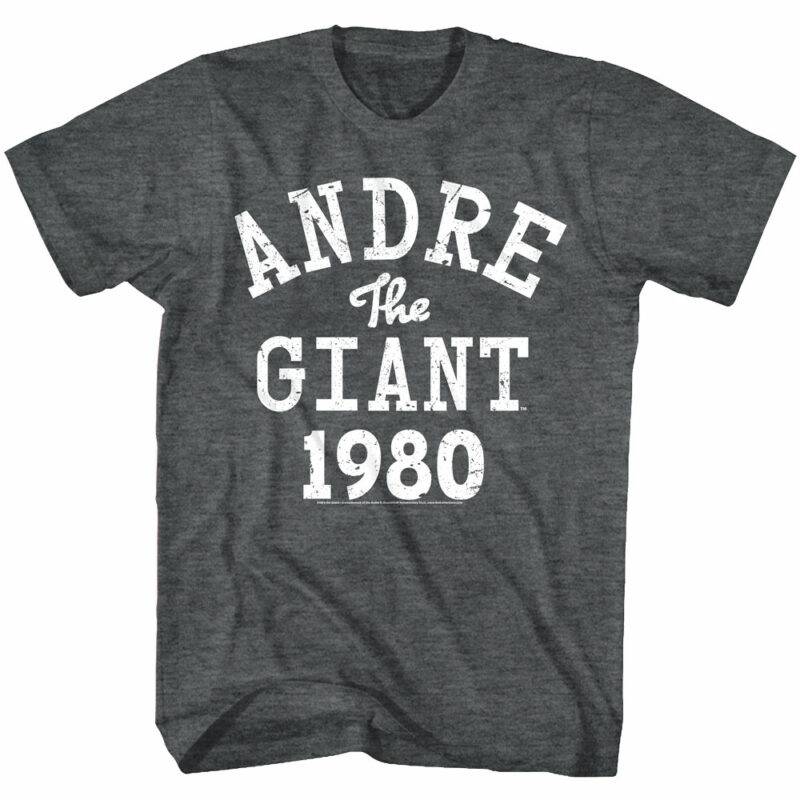 Andre the Giant 1980 Training Logo Men’s T Shirt