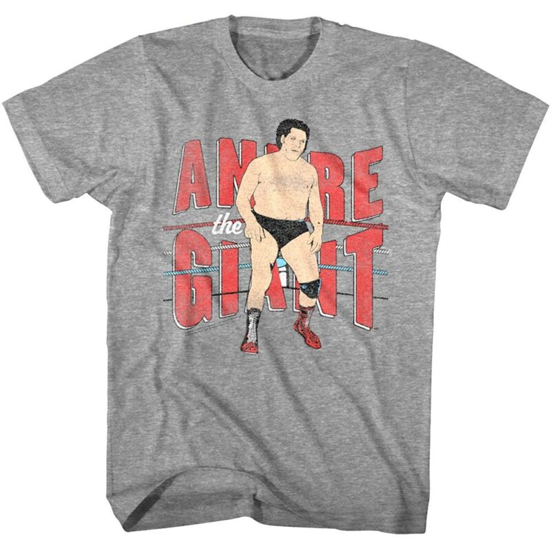 Andre The Giant Turnbuckle Jump Men’s T Shirt