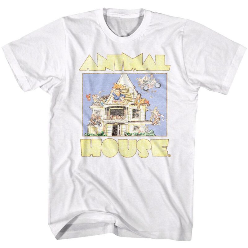 Animal House Cartoon Video Cover T-Shirt