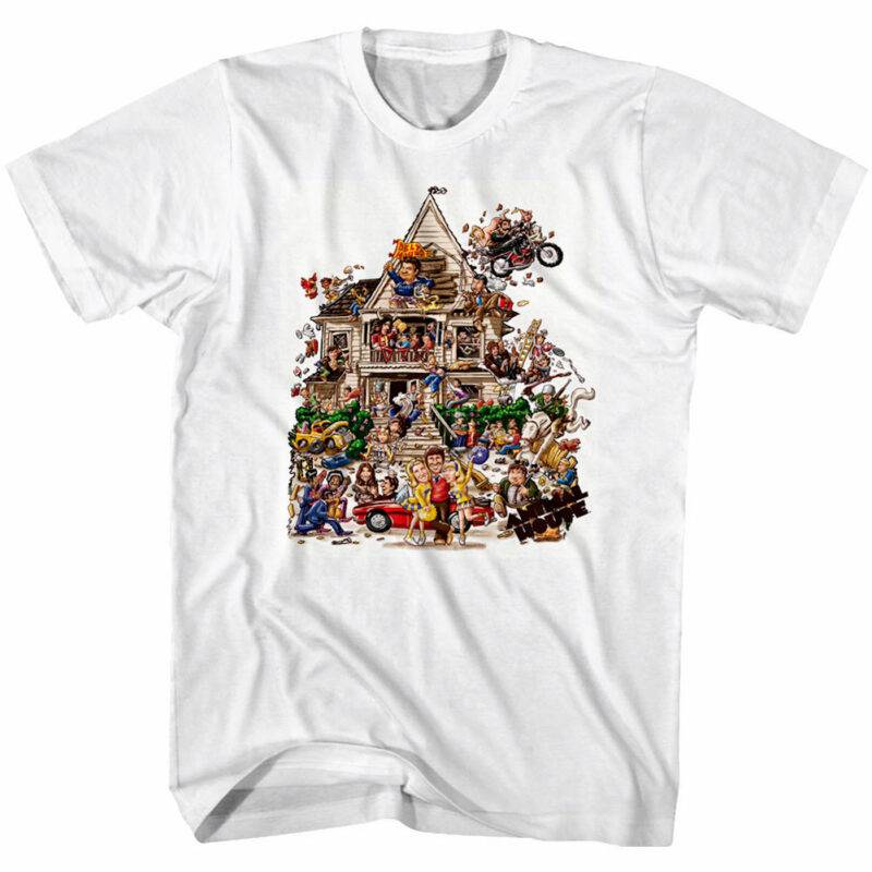 Animal House Cartoon VHS Cover T-Shirt