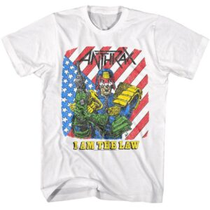 Anthrax I Am The Law T-Shirt