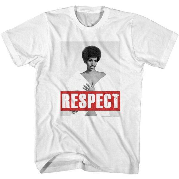 Aretha Franklin Supreme Respect Men’s T Shirt