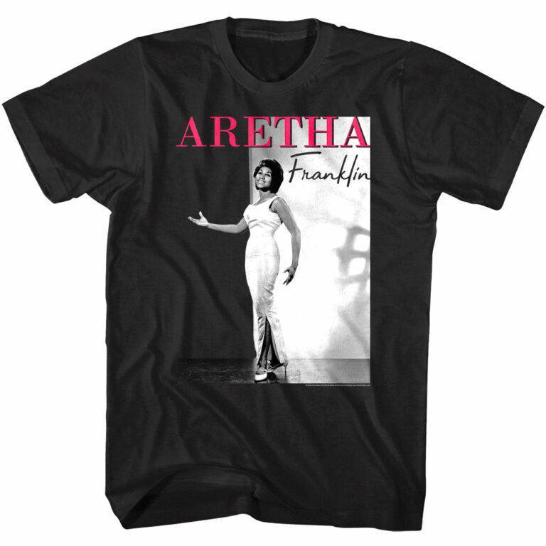 Aretha Franklin Dress to Impress Men’s T Shirt