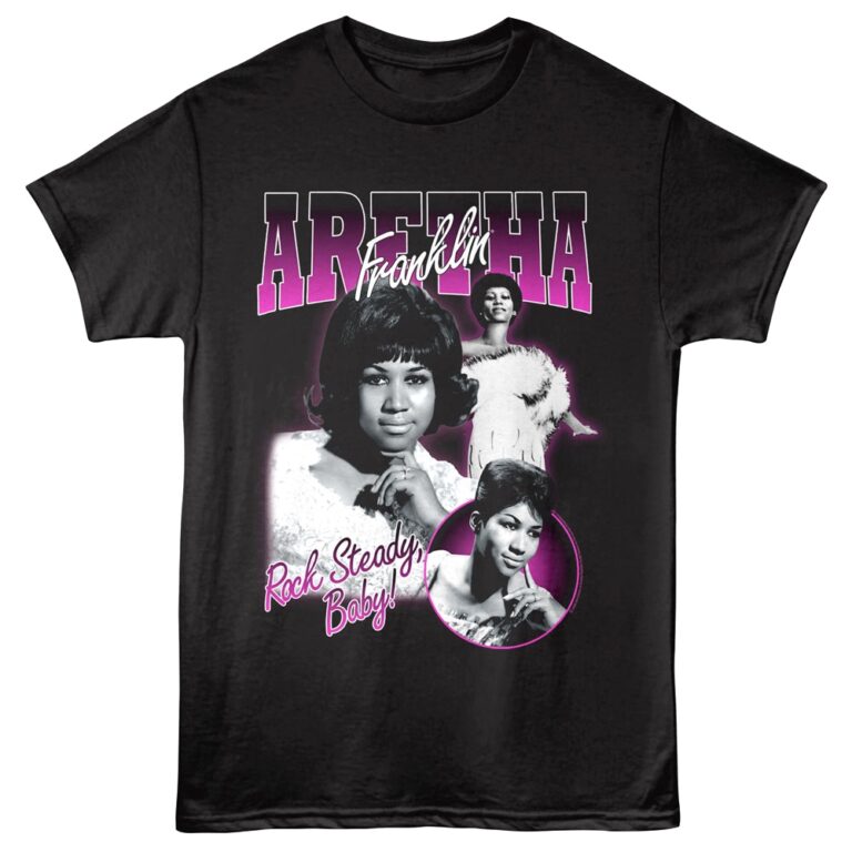 Aretha Franklin Rock Steady Baby Men’s T Shirt