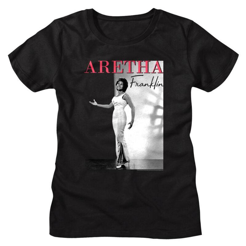 Aretha Franklin Dress to Impress Women’s T Shirt
