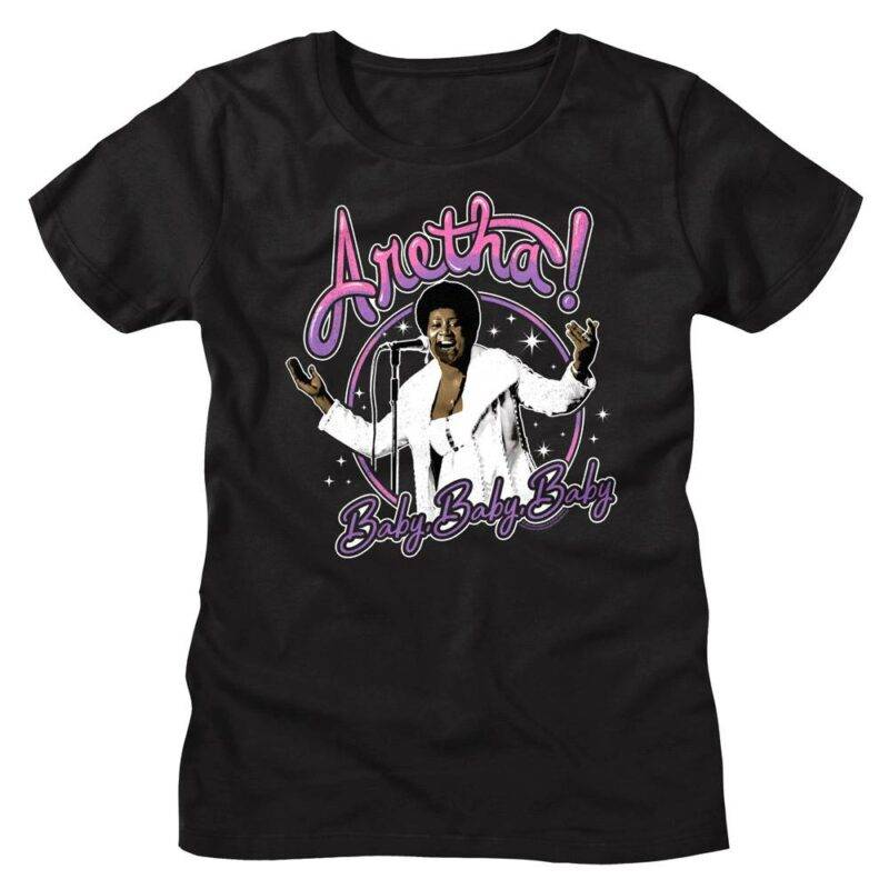 Aretha Franklin Baby Baby Baby Women’s T Shirt