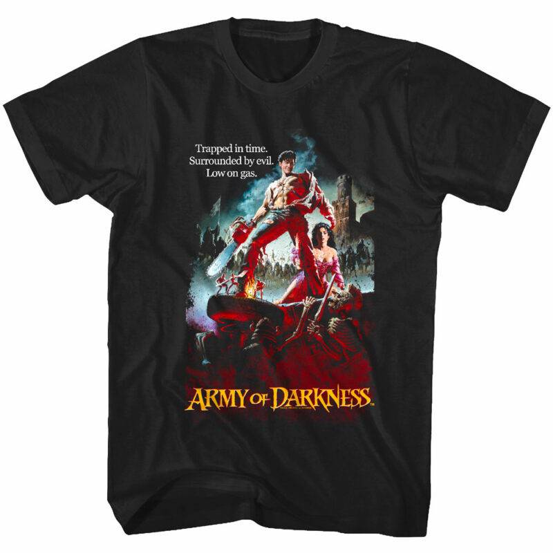 Army of Darkness Trapped in Time Men’s T Shirt