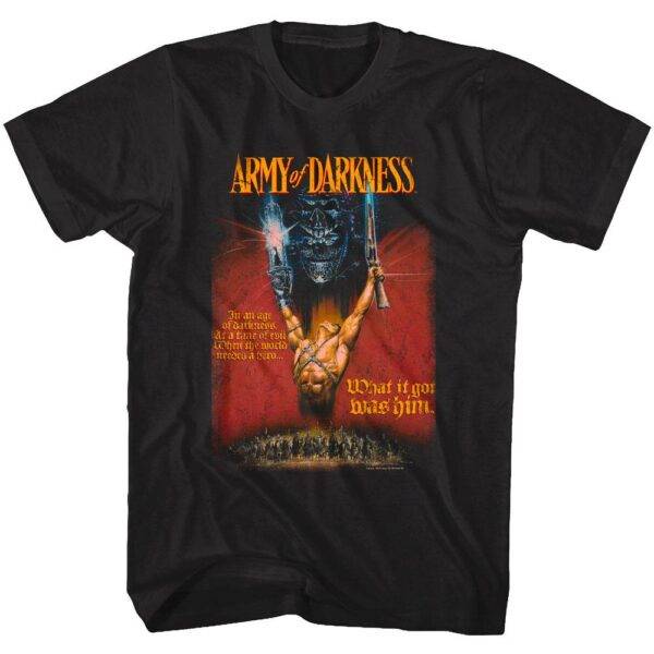 Army of Darkness Movie Poster Men’s T Shirt