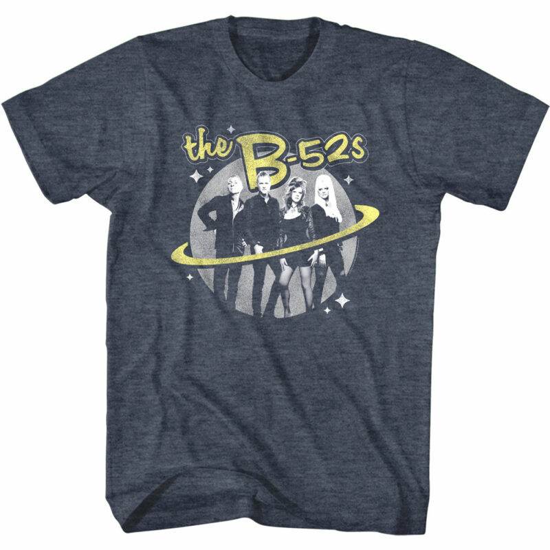 The B52s Planetary Logo Men’s T Shirt