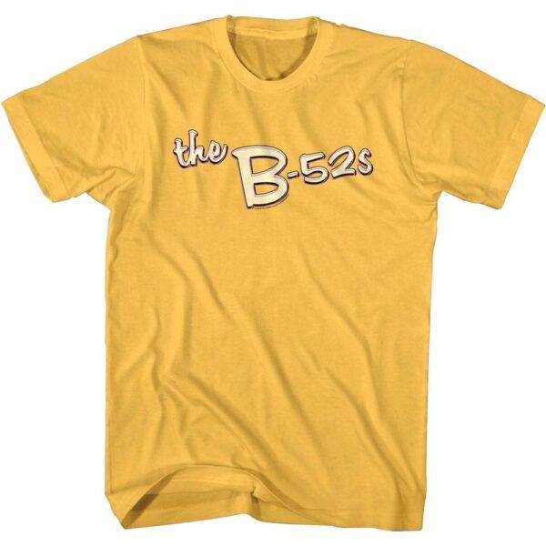 The B52s Vintage Logo Men’s T Shirt