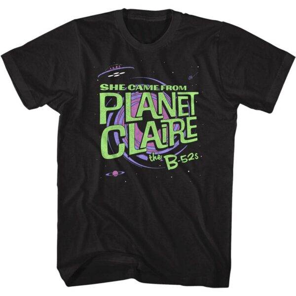 The B52s Planet Claire Men’s T Shirt