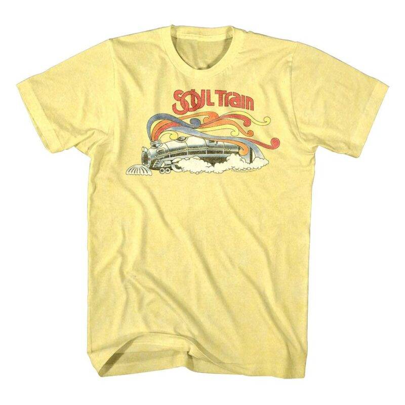 Soul Train Cartoon Locomotive Men’s T Shirt