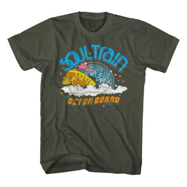 Soul Train Get on Board Men’s T Shirt