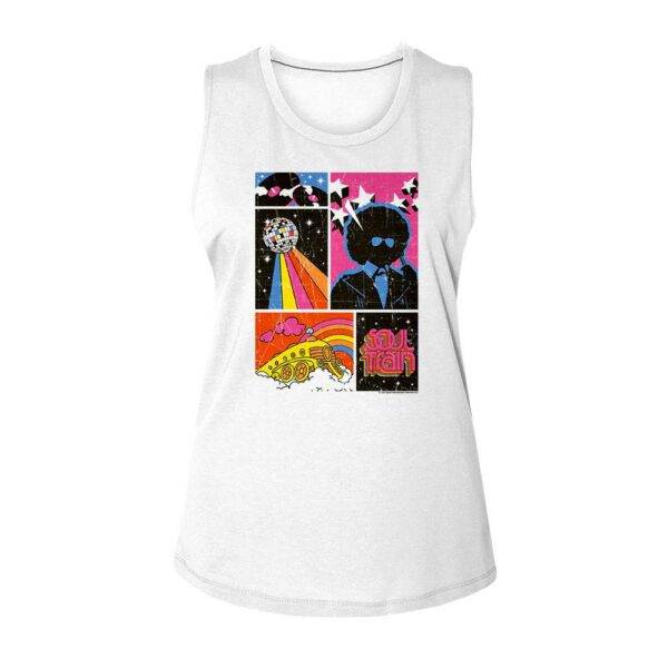 Soul Train Disco Collage Women’s Tank