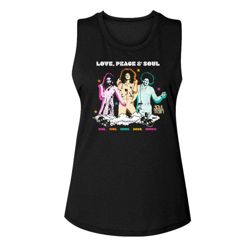 Soul Train Funk House Disco Groove Women’s Tank