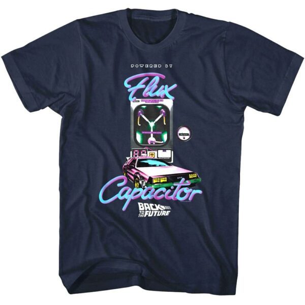 Back To The Future Powered By Flux T-Shirt