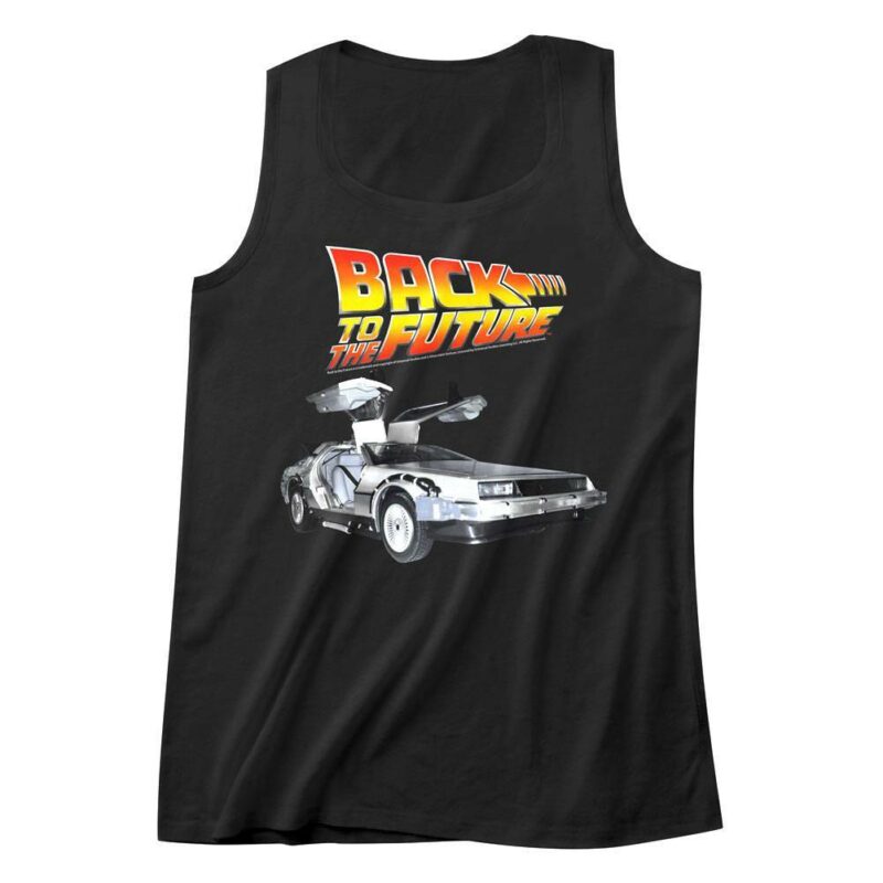 Back to The Future DMC Delorean Tank Top