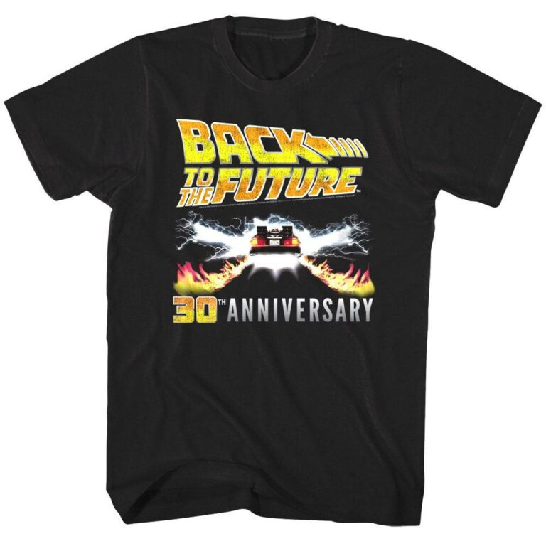 Back to The Future 30th Anniversary T-Shirt