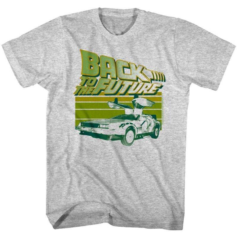 Back to The Future Green Gullwings T-Shirt