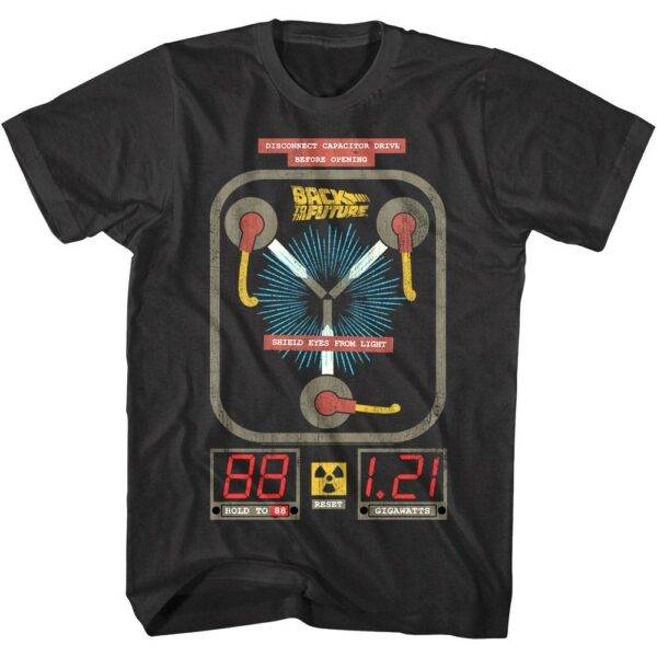 Back to The Future Flux Capacitor Science T-Shirt