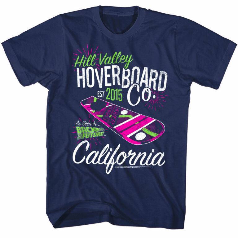 Back to The Future California Hoverboard Co T-Shirt