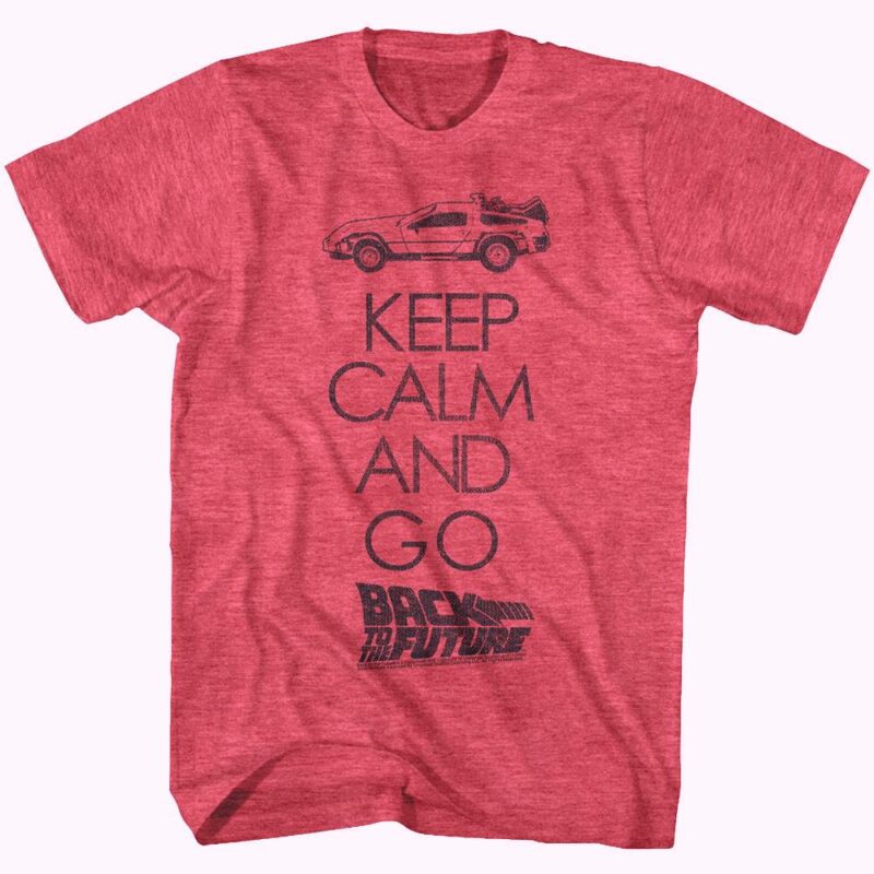 Back to The Future Keep Calm Go BTTF T-Shirt
