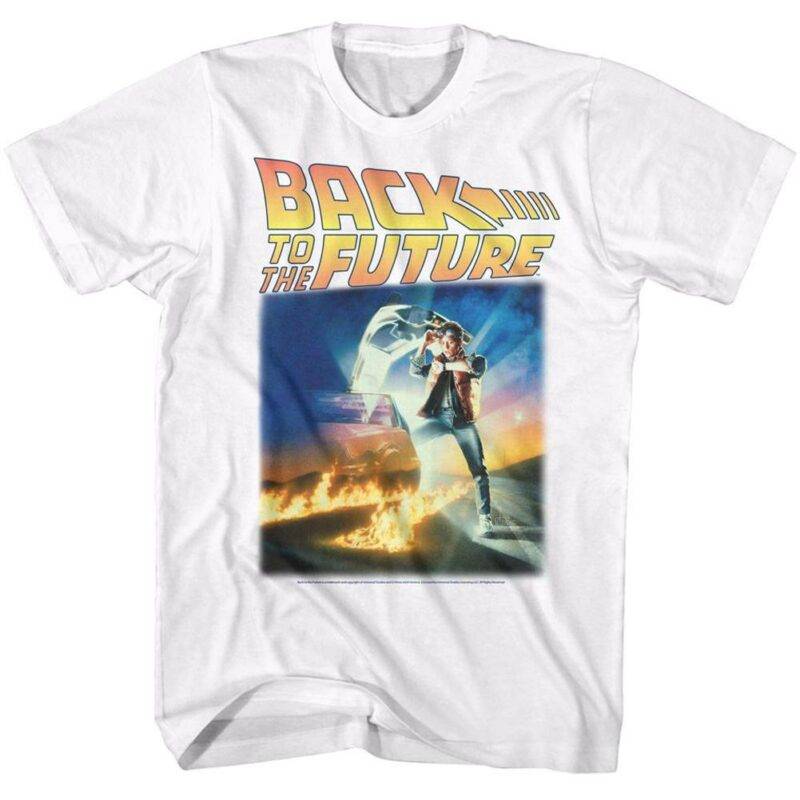 Back to The Future Marty McFly Poster T-Shirt