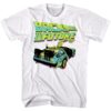 Back to The Future Neon Halftone DeLorean T-Shirt