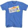 Back to The Future OUTATIME License Plate T-Shirt