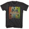 Back to The Future Retro DeLorean 88 mph T-Shirt