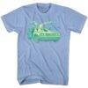 Back to The Future Retro Blue Delorean T-Shirt